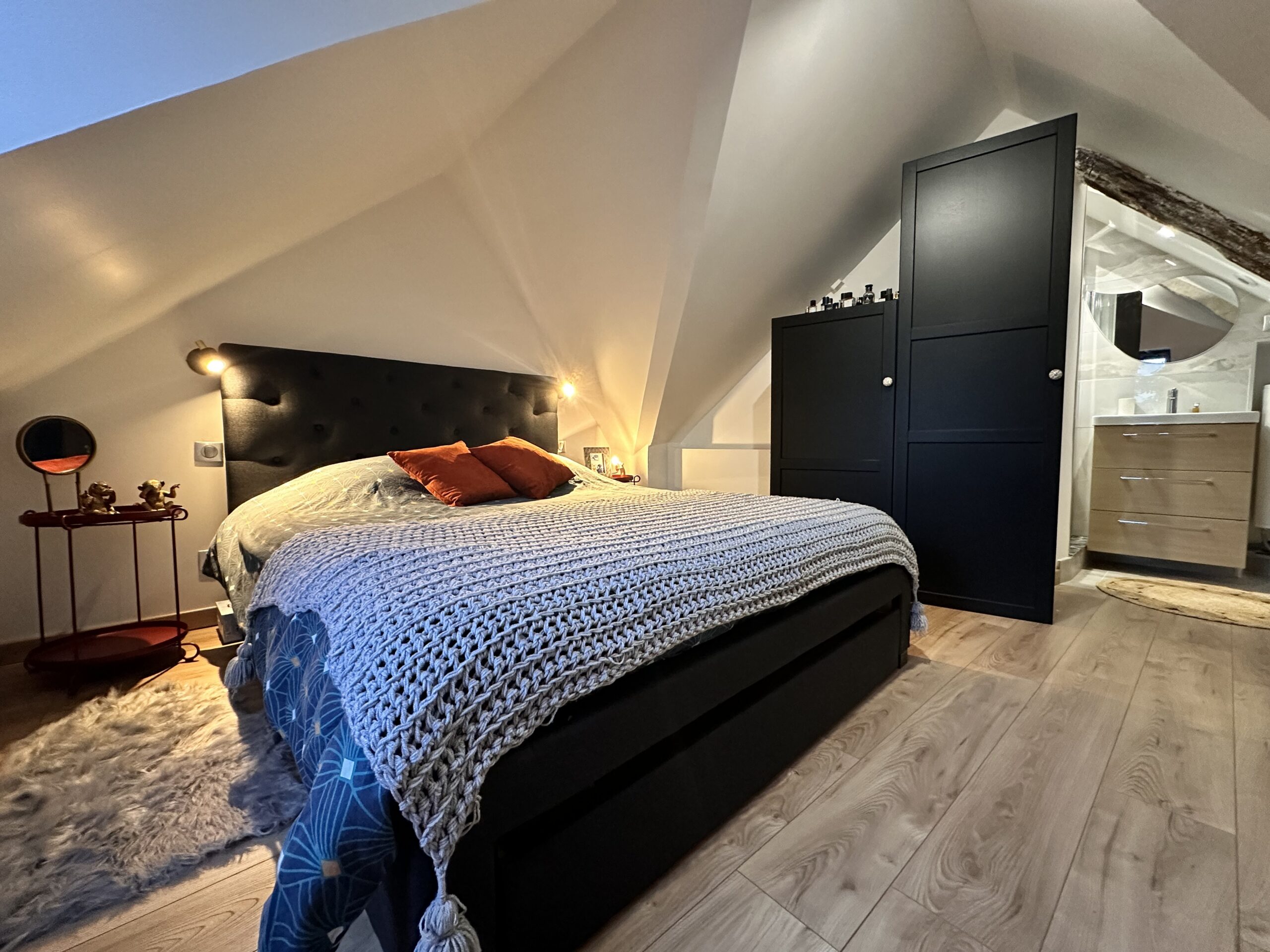 Création d’un studio sous les combles