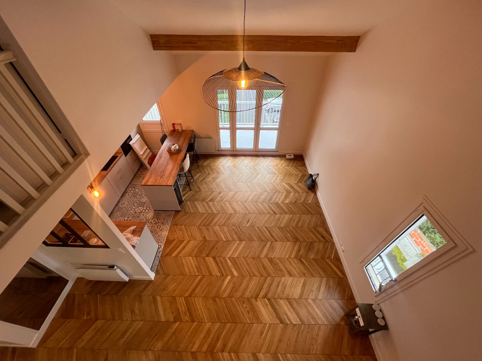 Rénovation complète et ouverture des espaces de vie