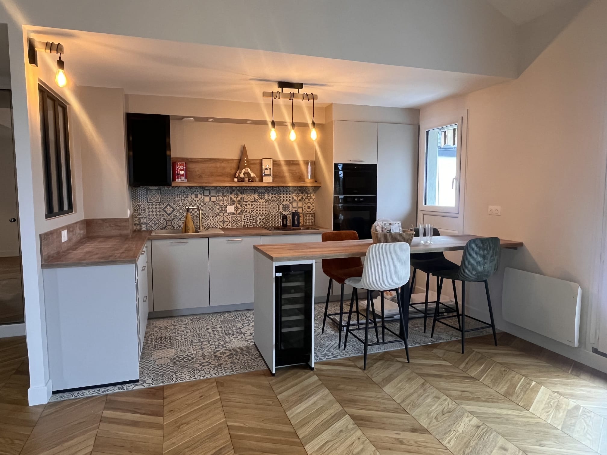 Rénovation complète et ouverture des espaces de vie